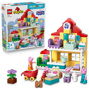 LEGO DUPLO Peppa Pig Family House - Set # 10467 - $28