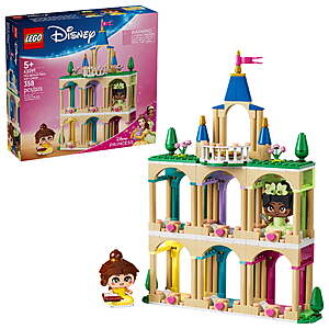 LEGO Disney Princess Mini Belle & Tiana with Castle - Set# 43291 - $19.17