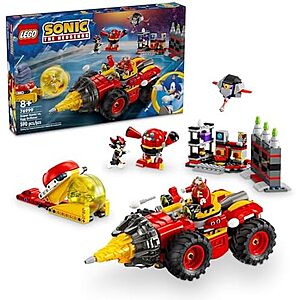 $50 | 590-Piece LEGO Sonic the Hedgehog: Modern Games - Super Sonic vs. Egg Drillster (76999, 2024) at Amazon