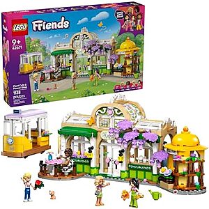 $68 | 1138-Piece LEGO Friends: Heartlake City - Plant Café & Flower Shop (42671, 2025) at Amazon