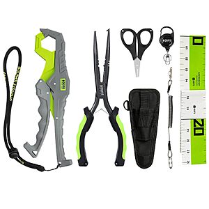 Amazon – Booms Fishing 6-Pc Fishing Tools Kit - $16.99 w/ Code