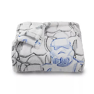 The Big One Star Wars Stormtrooper Oversized Supersoft Printed Plush Throw Blanket $5.39 + Free Shipping on $49+