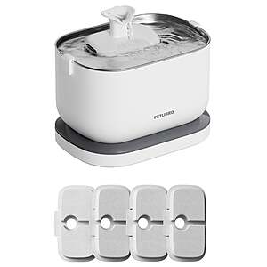 Petlibro Cordless Pet Water Fountain $51.99 free shipping Costco.com