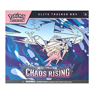 Pokémon Trading Card Game: Mega Evolution Chaos Rising Elite Trainer Box $59.99 Target