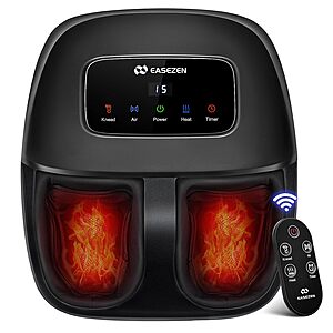 EaseZen Shiatsu Foot Massager Machine w/ Heat & Remote Control $47.99 + Free Shipping