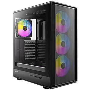 Antec P6 Neo ARGB Mid-Tower ATX PC Case w/ 4 PWM ARGB Fans (Black) $59.99 + Free Shipping