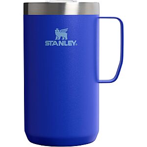 24-Oz Stanley Everyday Camp Insulated Mug w/ Drink-Thru Lid (Cobalt) $18 + Free Shipping w/ Prime or on $35+