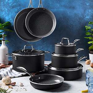 Henckels Capri Ceramic 11-piece Cookware Set  $199.99 Free Shipping Costco.com