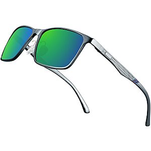 Prime Members: Bircen Mens Polarized AL-Mg Metal Sunglasses (Various Colors) $11 + Free Shipping
