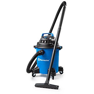 Vacmaster VOC507PF 0101 5-Gal 3 Peak HP Utility Wet/Dry Vacuum Blue $44.99