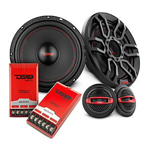 (Refurbished) 6.5" DS18 GEN-X G6.5XC 2-Way Car Audio Component Speaker System $76 + Free Shipping
