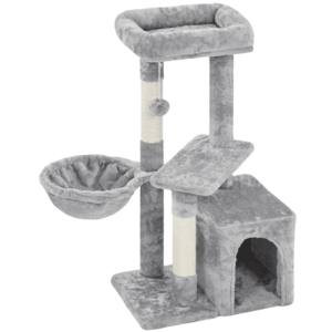 34.5" Alden Design Cat Tree Tower w/ Condo and Perches(Various Colors) from $25.99 + Free Shipping w/ Walmart+ or $35+ orders