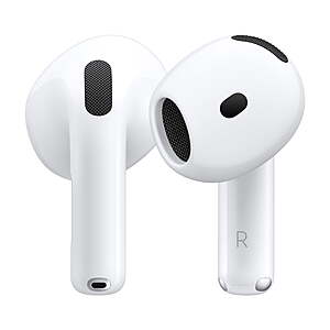 Apple AirPods 4 Wireless Earbuds w/ USB-C Charging Case $89 + Free Shipping