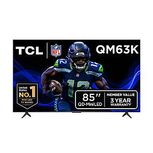 Sam's Club Members: TCL 85" Q Series 4K UHD HDR QD-Mini LED Smart TV w/ Google TV + $100 Sam's Cash $1097.99