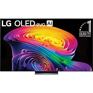 eBay - LG 83" C6H OLED evo 4K Smart TV (2026) Certified Open Box – $2,642.93 after coupon $2642.93