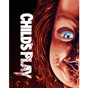 Child's Play (1988) - Limited Edition Steelbook 4K Ultra HD + Blu-ray $23.99 Amazon.com