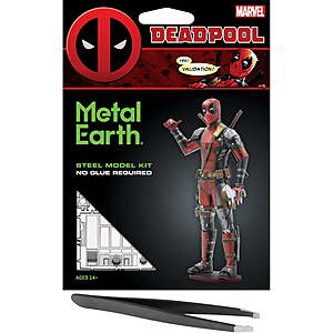 Metal Earth 3D Metal Model Kit - Marvel Deadpool $12.48