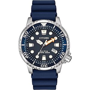 CITIZEN Promaster Dive Eco-Drive Watch, 3-Hand Date, ISO Certified, Luminous Hands and Markers, Rotating Bezel $237.99