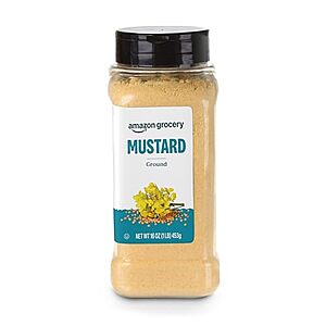 [SnS] $2.68 | 16-Oz Amazon Grocery Ground Mustard at Amazon