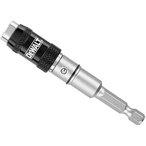 DEWALT Pivoting Impact Driver Bit Tip Holder w/ Ring (DWPVTHLD) $8.79 + Free Shipping w/ Prime or on $35+