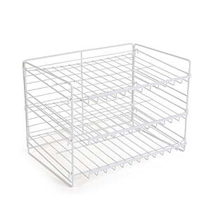 Mainstays 3-Tier Steel Can Organizer Dispenser Rack (White) $13.96 + Free Shipping w/ Walmart+ or on $35+