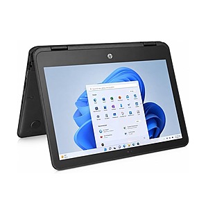 $116.99 | HP ProBook x360 11 G6 EE 11.6" 2-in-1 Laptop (Refurbished) at Woot!