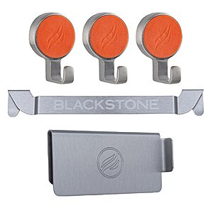 Blackstone Magnetic Tool Hooks, Tool holder, and Grease Gate Combo Stainless steel Tool set one_size | 5706 $18.99