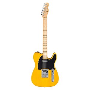Fender Standard Telecaster, Maple Fingerboard, Black Pickguard, Butterscotch Blonde $496.38