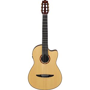 Yamaha NCX3 NT Cutaway Acoustic-Electric Nylon-String Classical Guitar With Reinforced Carrying Bag , Natural $883.38