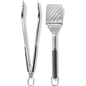 OXO Outdoor Grilling Turner and Tongs Set $17.99