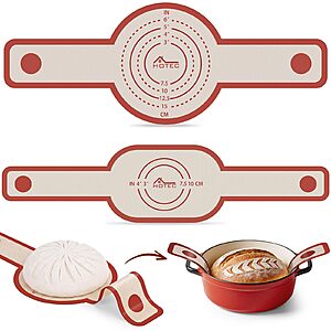 2-Piece 0.7MM HOTEC  Silicone Bread Sling for Dutch Oven (Various) $4.99 + Free Shipping w/ Prime or on $35+