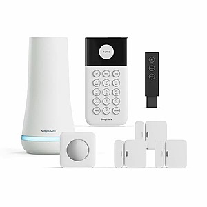 7-Piece Smart Home Security System w/ Base Station, Siren, Keypad, Motion Sensor, 3 Entry Sensors & Key Fob $99.99 + Free Shipping