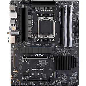 MSI PRO B650-S WiFi AM5 ATX Motherboard + Team Group 16GB DDR5-6000 + Team Group MP44L 500GB NVMe M.2 SSD $299.99