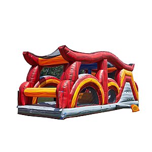 JumpOrange Shadow Obstacle Course Bounce House Inflatable for Kids and Adults with Blower, Commercial Grade, Pop Ups, Outdoor Indoor, Rental Quality - (Piece 2) $3588
