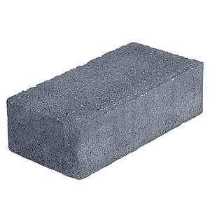 44cents LOWES Pavestone 8-in L x 4-in W x 2-in H Rectangle Charcoal Concrete Paver