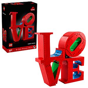791-Piece LEGO Art LOVE Building Set $63.99 + Free Shipping