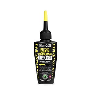 $6* | Muc-Off Bio Dry Bike Chain Lube with Microfiber Cloth at Amazon