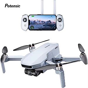 Potensic ATOM SE 4K GPS Drone Under 249g Gray $135.2 + Free Shipping