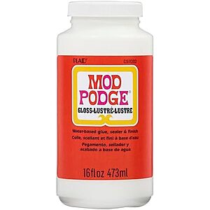 [AC] $4.79* | 16oz Mod Podge Water Based Gloss Craft Sealer at Amazon