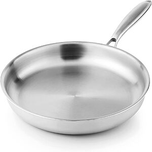 8" Kordichef Stainless Steel Frying Pan w/ Detachable Handle $10.55 + Free Shipping w/ Prime or on $35+