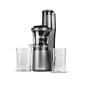 150W NutriBullet Slow Masticating Cold Press Juicer w/ 24-Oz Container (Charcoal Black) $95.03 + Free Shipping