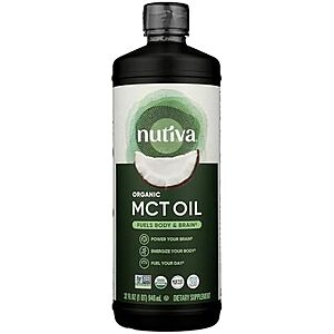 [NEW, SnS] $23.15 | 32-Oz Nutiva Organic MCT Oil at Amazon