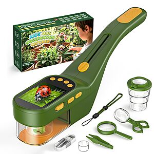 Amazon – OAEBLLE Kids Bug Catcher Digital Microscope - $24.98 w/ Code