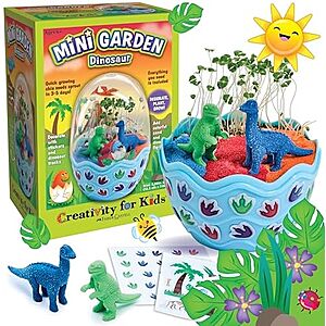 [AC] $5.27* | Creativity for Kids Mini Garden Terrarium Kit (Dinosaur) at Amazon