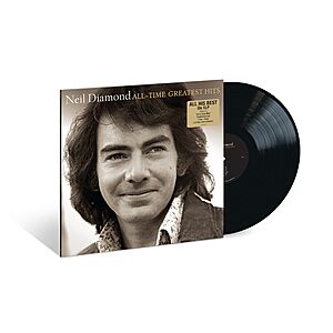 Neil Diamond "All-Time Greatest Hits" (Vinyl LP + MP3 Album) $19.58 + Free Shipping w/ Prime or on $35+