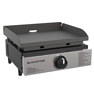 $75.12 ac YMMV FS AMAZON Blackstone 1971 Original 17" Omnivore Tabletop Griddle, Black