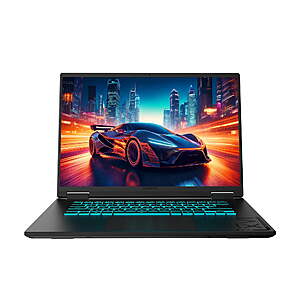 GIGABYTE Gaming A16 16" Laptop, Intel Core i7-13620H, 16GB RAM, 1TB SSD, GeForce RTX 5060, 165Hz IPS $1049 + Free Shipping