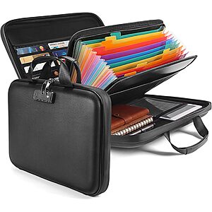 Calenzana Fireproof Document Boxes with TSA Lock $24.99