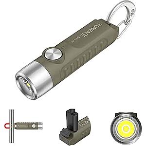 [Prime] TUNENGE S11-T 500-Lumen USB-C Rechargeable EDC Keychain Flashlight $6.49: 2-Pack $10.49: 4-Pack $21.64 + Free Shipping w/ Prime or on $35+