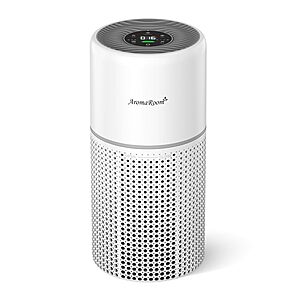 AromaRoom True HEPA Air Purifier for Large Rooms up to 730 Sq Ft w/ PM2.5 Monitor & Smart Auto Mode (Grey White)$29.69 + Free Shipping w/ Prime or on $35+